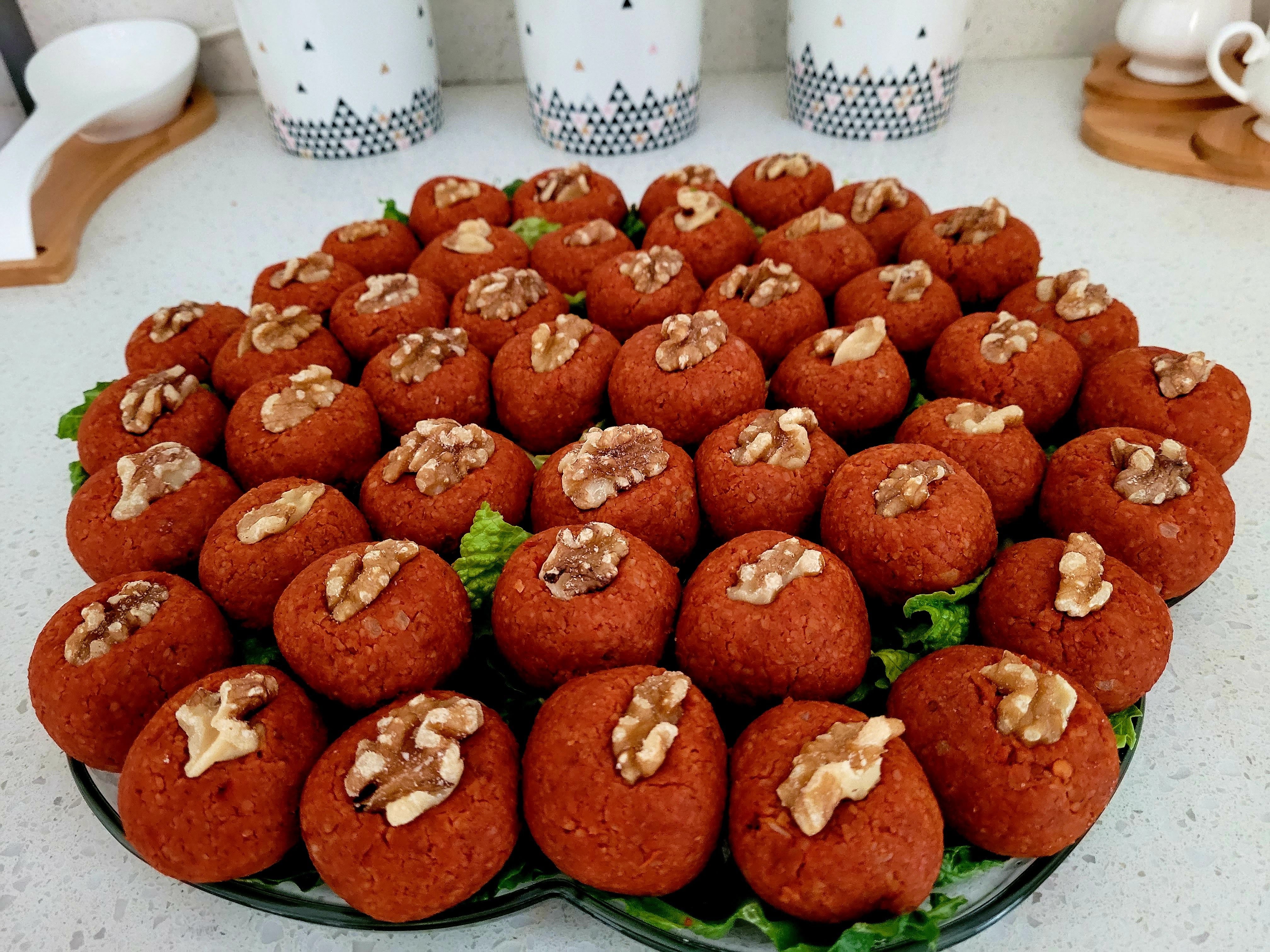 كبة نية بزيت الزيتون وصفة صحية و سهلة بدون لحمة و بدون ماكينة و أهم فوائدها الصحية